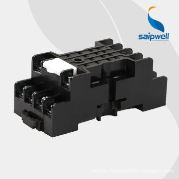 SAIP/SAIPWELL New Product 5 Pin Relay Socket General Auto My4 Relay Socket